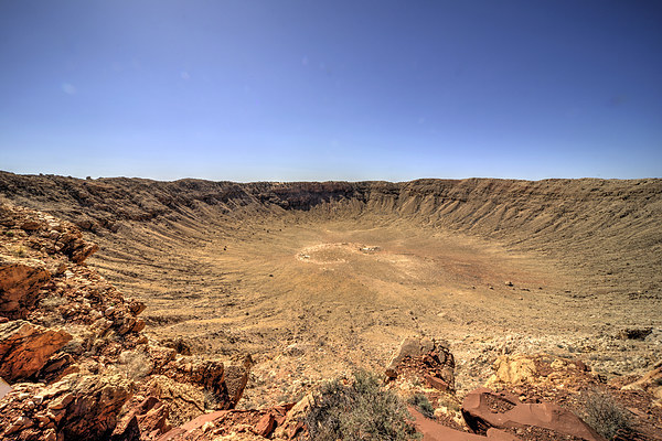 Meteor Crater Picture Board by Rob Hawkins