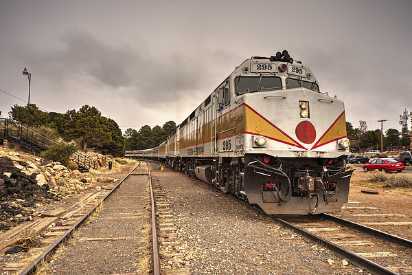 The Grand Canyon Railroad Picture Board by Rob Hawkins