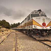 Buy canvas prints of The Grand Canyon Railroad by Rob Hawkins