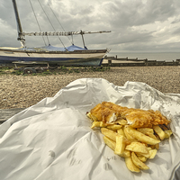 Buy canvas prints of Chish n Fips by Rob Hawkins