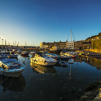 Buy canvas prints of St Hellier Harbour by Rob Hawkins