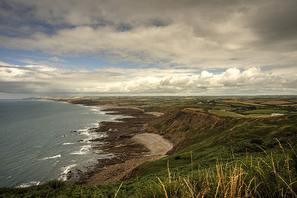 North Cornish Landscape Picture Board by Rob Hawkins