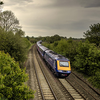 Buy canvas prints of Willand HST by Rob Hawkins