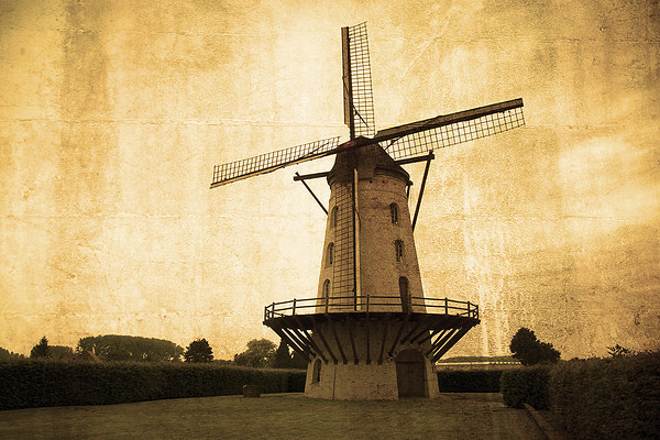 Le Moulin Jaune Picture Board by Rob Hawkins