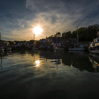 Buy canvas prints of Padstow dusk by Rob Hawkins