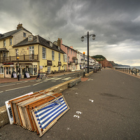 Buy canvas prints of Sidmouth Promenade by Rob Hawkins