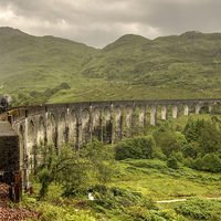 Buy canvas prints of Glenfinian Viaduct by Rob Hawkins