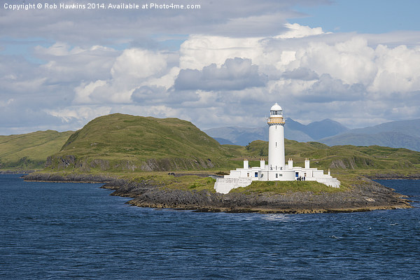 Lismore Lighthouse Picture Board by Rob Hawkins