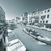 Buy canvas prints of  Venitian Blue  by Rob Hawkins
