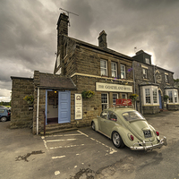 Buy canvas prints of  The Goathland Hotel  by Rob Hawkins