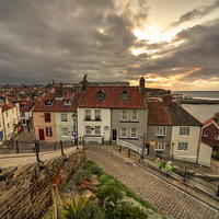 Buy canvas prints of  Whitby Steps  by Rob Hawkins