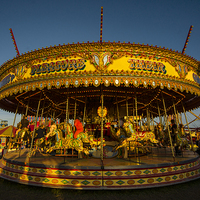 Buy canvas prints of  Carousel  by Rob Hawkins