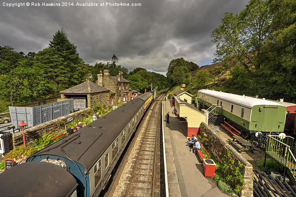  Goathland Station  Picture Board by Rob Hawkins