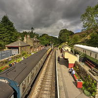 Buy canvas prints of  Goathland Station  by Rob Hawkins