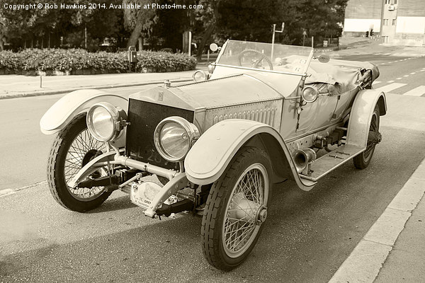  Rolls Royce Silver Ghost  Picture Board by Rob Hawkins