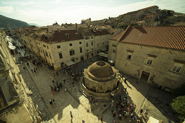  Heart of Dubrovnik  Picture Board by Rob Hawkins