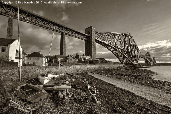  Forth Rail Bridge  Picture Board by Rob Hawkins