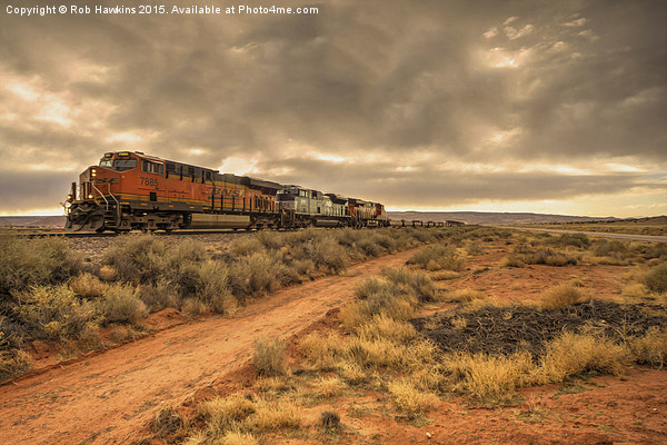  New Mexico Freight  Picture Board by Rob Hawkins