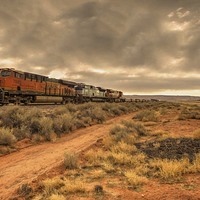 Buy canvas prints of  New Mexico Freight  by Rob Hawkins