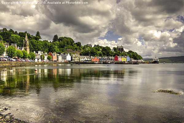 Tobermory's Harbour  Picture Board by Rob Hawkins