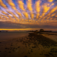 Buy canvas prints of  Jersey Sky  by Rob Hawkins