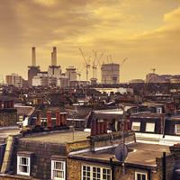 Buy canvas prints of  South London Skyline  by Rob Hawkins