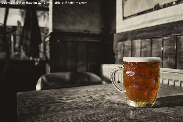  Pint in a Jug  Picture Board by Rob Hawkins