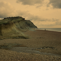 Buy canvas prints of  Seatown Cliffs  by Rob Hawkins