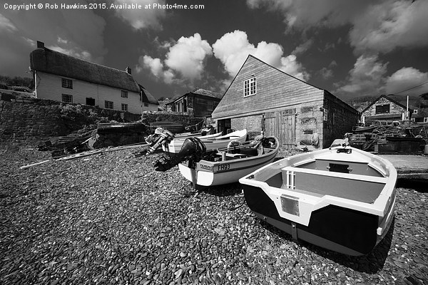  Cadgwith mono  Picture Board by Rob Hawkins