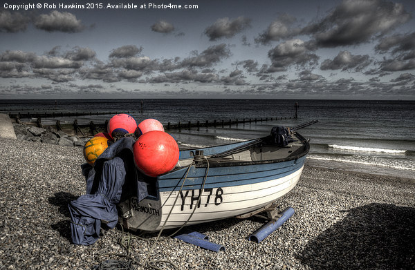 The Clairemarie at Sheringham  Picture Board by Rob Hawkins