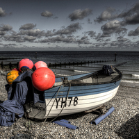 Buy canvas prints of The Clairemarie at Sheringham  by Rob Hawkins