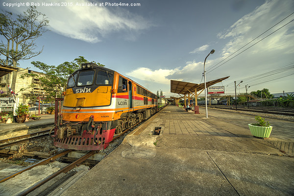 Surat Thani Station  Picture Board by Rob Hawkins