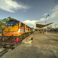 Buy canvas prints of  Surat Thani Station  by Rob Hawkins