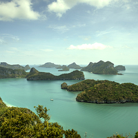 Buy canvas prints of  Angthong Archipelago  by Rob Hawkins