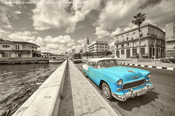  Blue Havana  Picture Board by Rob Hawkins