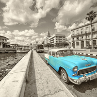 Buy canvas prints of  Blue Havana  by Rob Hawkins