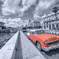 Buy canvas prints of  Red Havana  by Rob Hawkins