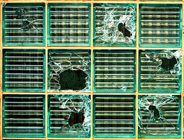 Broken glass Picture Board by Rob Hawkins