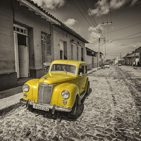 Buy canvas prints of  Yellow Prefect  by Rob Hawkins