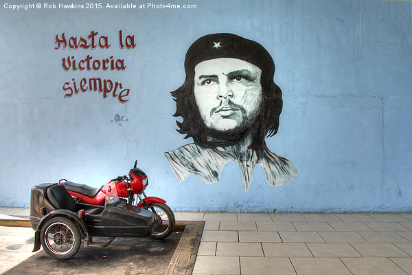  Che Bike  Picture Board by Rob Hawkins