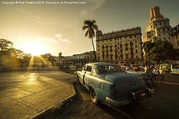  Habana Sunset  Picture Board by Rob Hawkins