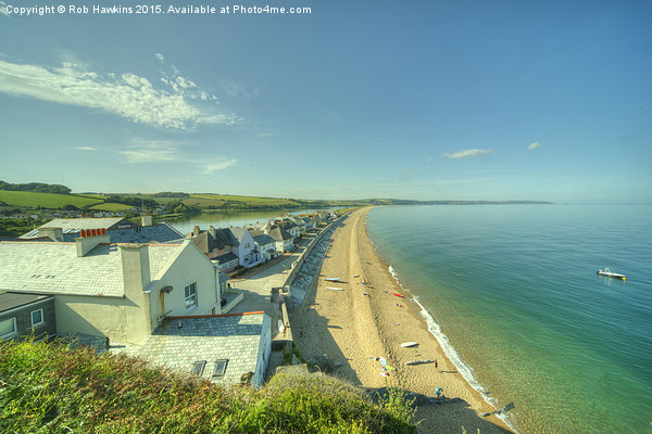  Torcross and Slapton Ley  Picture Board by Rob Hawkins