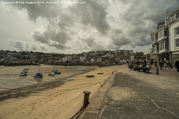  Stormy St Ives  Picture Board by Rob Hawkins