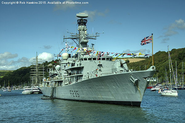  HMS Monmouth  Picture Board by Rob Hawkins