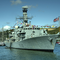 Buy canvas prints of  HMS Monmouth  by Rob Hawkins
