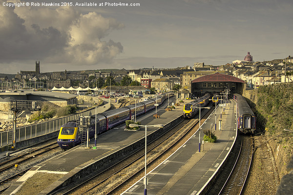  a Penzance Morning  Picture Board by Rob Hawkins