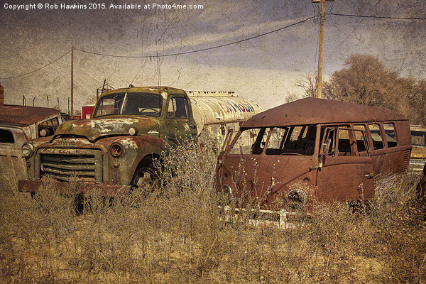  Abandoned Classics  Picture Board by Rob Hawkins