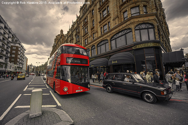  A new bus for London  Picture Board by Rob Hawkins