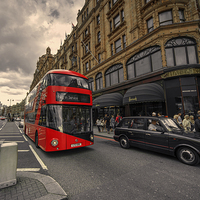 Buy canvas prints of  A new bus for London  by Rob Hawkins