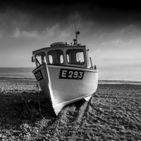 Buy canvas prints of  a Branscombe Boat  by Rob Hawkins